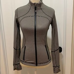 Lululemon RARE Forme jacket in tonka stripe